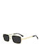Dsquared2 Unisex Γυαλιά Ηλίου με Χρυσό Μεταλλικό Σκελετό και Μαύρο Φακό D2 0192/S J5G