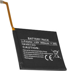 Avizar 3.85v Li-polymer Akku Nokia 6 2018 3000mAh Schwarz
