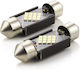 CarGuard Lămpi Autoturismului C5W / C10W Canbus LED Alb 12V 3W 2buc