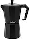 Cheffinger Μπρίκι Espresso 12cups Μαύρο