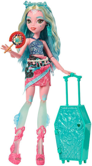 Mattel Skulltimate Secrets 7 Case Lagoona Păpușă Monster High pentru 4+ Ani