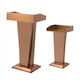 Metal Music Stand Copper 60x50x120cm