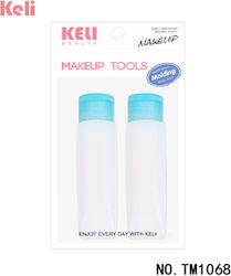 Keli Beauty Travel Bottles Set 2 Pieces Blue – Silicone Travel Bottles for Cosmetics & Liquids Keli Beauty Travel Bottles Set 2 Pieces Blue – Silicone Travel Bottles for Cosmetics & Liquids