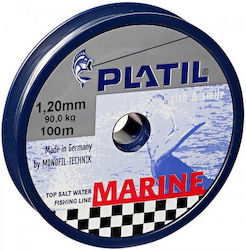 Влакна за риболов Platil Marine 100м Издръжлива За Солена Вода 0.50мм