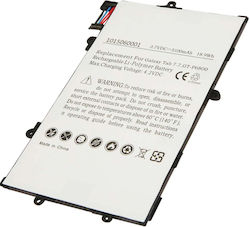 Avizar Li-Polymer 4.2V Akku Samsung Galaxy Tab 7.7 5100mAh Tablet Weiß