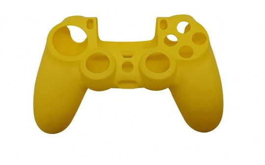 Θήκη Σιλικόνης για Χειριστήριο PS4 Κίτρινη