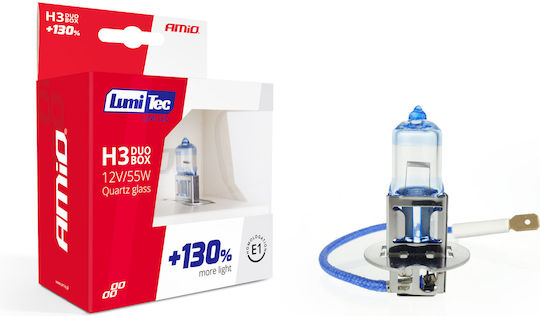 Alista Home Lămpi Autoturismului H3 Halogen 4300K Alb natural 12V 55W 2buc