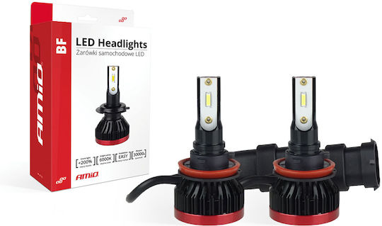 Alista Home Lămpi Autoturismului H8 / H9 / H11 / PGJ19-2 Canbus LED 6000K Alb rece 12V 50W 1buc