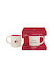 CHartini Poli Mug Ceramic Red