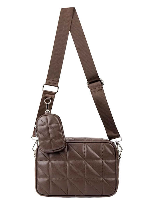 Eko Handbag Pocket Camelia Dark Brown