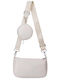 Eko Handbag Round Pocket Ancolis White