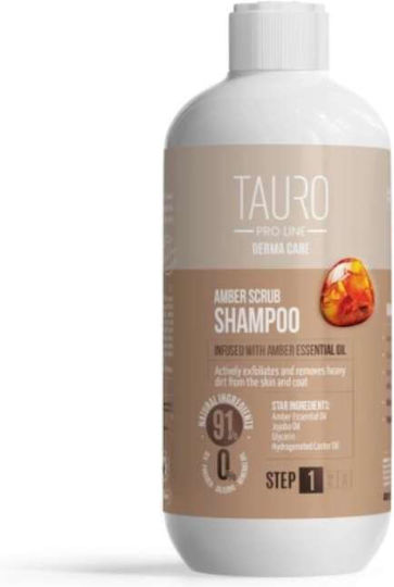 Tpl Derma Care Σαμπουάν Σκύλου & Γάτας Amber Scrub Exfoliating Shampoo 400 Ml