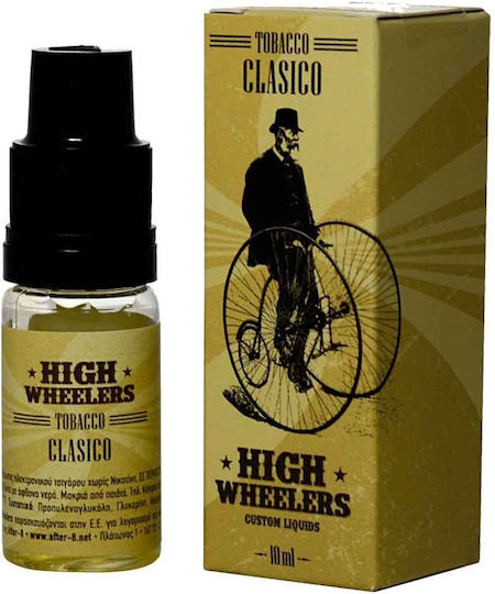 High Wheelers Fertige Nachfüllflüssigkeit Clasico mit Rauchen Geschmack 18mg 10ml