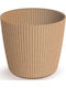 Iliadis Plastic Plant Pot Beige 24x24x20cm