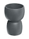 Iliadis Planter Plastic Gray 30x30x40cm.