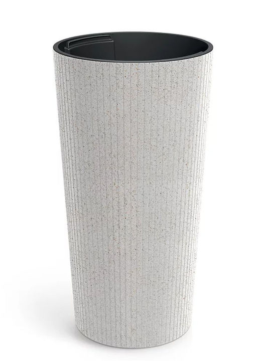 Iliadis Slim Eco Κασπώ Πλαστικό Λευκό 30x30x57.5εκ.