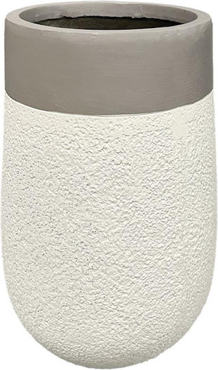 Marhome Planter Concrete Beige 53x53x78cm.