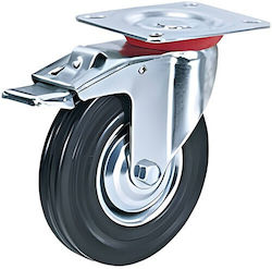 Agroequip Ρόδα Περιστρεφόμενη με Φρένο