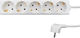 Power Strip with Surge Protection 5 Positions with Cable 5m 5pcs