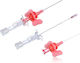 Polysafety Blood-Control Safety Venous Catheters 50 Pieces 22g X 25mm