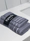 Epavlis Homeware Σετ Πετσέτες Μπάνιου 3τμχ Lines Grey