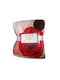 SpitiBazaar Blanket Fleece Queen 220x240cm Pink With Red
