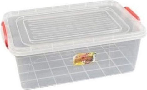 Cyclops Plastic Storage Box with Lid Transparent 43.5x28x20cm 1pcs