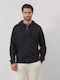 Sweatshirt with Hood Black