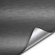 Folie Auto Aluminiu Lustruit Antracit 1m X 1,52m