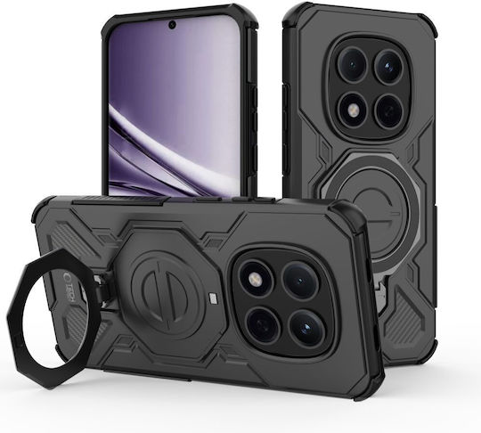 Tech-Protect Umschlag Rückseite Silikon / Kunststoff Schwarz (Redmi Note 15 Pro 5G)