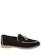 Δερμάτινα Γυναικεία Loafers σε Καφέ Χρώμα
