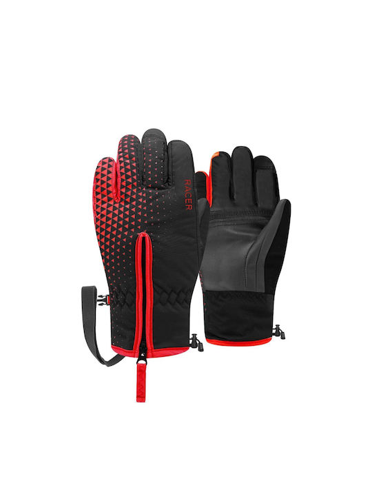 Racer Kids Ski & Snowboard Gloves Black
