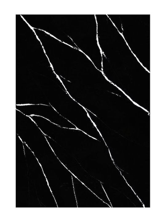 3d Panou Decorativ de Perete Pvc 280cm X 122cm X 0.3cm Carrara Black Sbc204