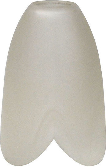 Lighting Fixture Glass Replacement E14 White 9x13cm Sinialo 2900638