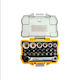 DEWALT Καστάνια με Καρυδάκια 1\4" 24τμχ