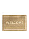 Entrance Mat made of Coir with Anti-slip Backing 40x60cm Thickness 15mm