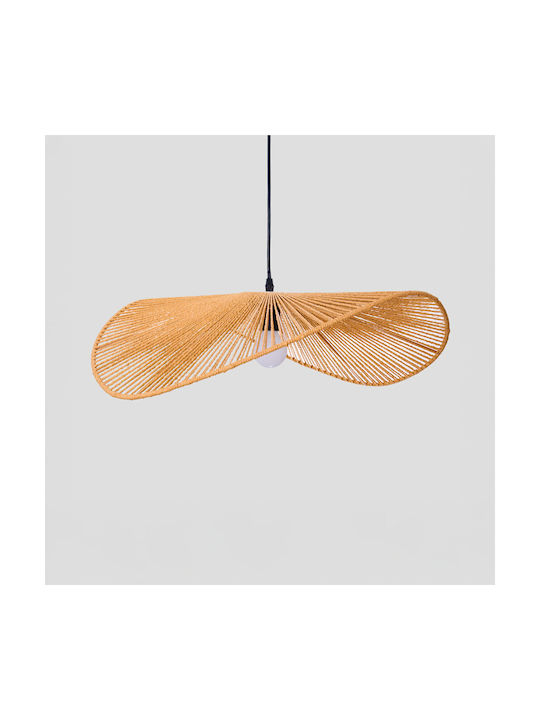InTheBox Luma Pendant Light Brown Boho with Rope 60x20.5cm