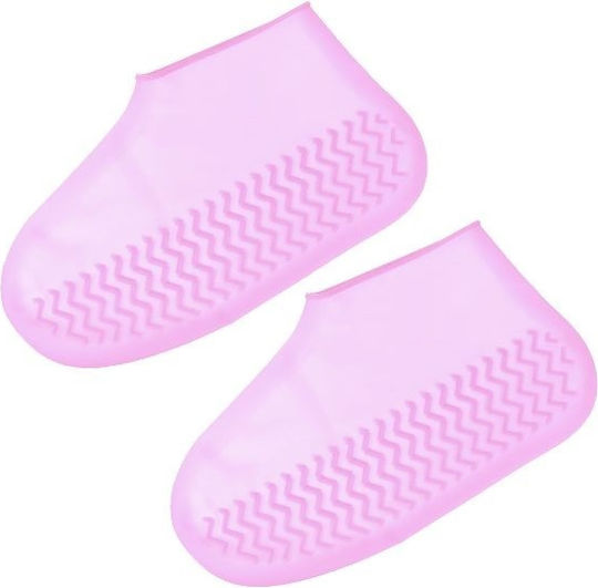 Wasserdichte Schuhabdeckungen Silikon Nr 35-40 Rosa