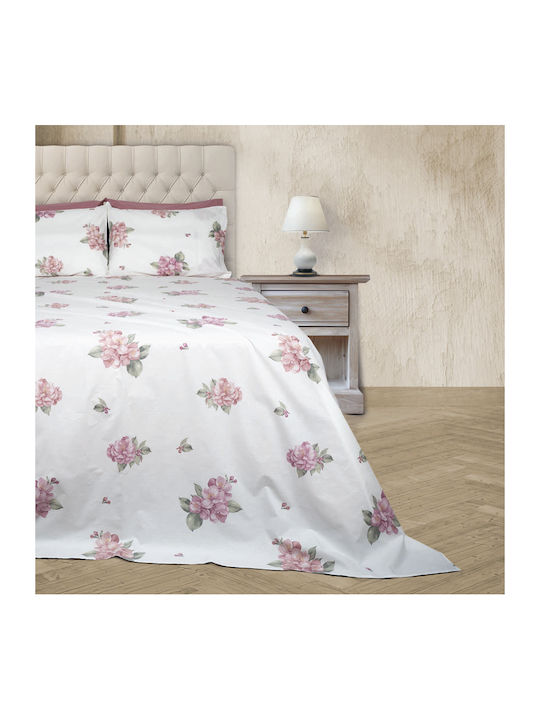 Epavlis Homeware 0609 Σετ Σεντόνια Υπέρδιπλα 230x240εκ. Πολύχρωμο (4τμχ)