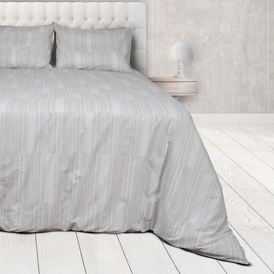 Epavlis Homeware Sheet Sets Single 160x270cm. 0404 Gray 3pcs