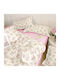 Epavlis Homeware Σετ Σεντόνια Υπέρδιπλα με Λάστιχο 160x200+25εκ. Μπεζ (4τμχ)
