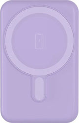 BigBen Connected 5000mAh 10W Purple Power Bank BigBen Connected 5000mAh 10W Purple Power Bank