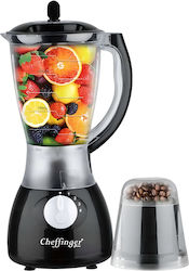 Cheffinger Επιτραπέζιο 1.5 lt 1000W Μαύρο PB1.5