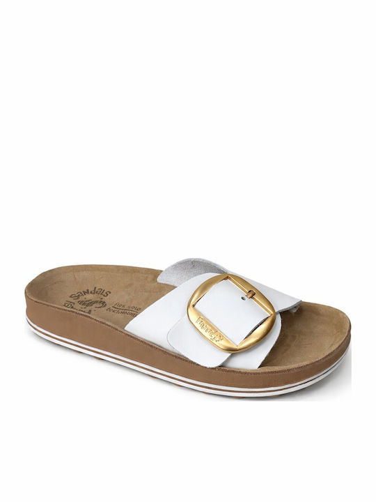 Fantasy Sandals Дамски Анатомични Кожени Сандал...
