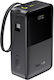 Baseus EnerFill FC51 Bipow 2 Pro Дигитална Външна Батерия 30000mAh 22.5W с 2 USB-A Изходни Порта и USB-C Изходен Порт Power Delivery / Бързо Зареждане Черна