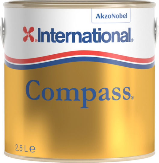 International Compass Лъскав Лак Дървено уплътнение за корабна палуба 750мл Прозрачен Цвят
