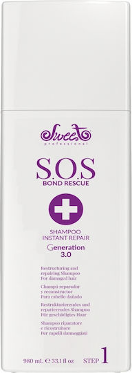 Sweet Hair Professional Shampoos Reconstruction/Nourishment for Damaged Hair 980ml