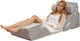 Costway Pernă Wedge cu Memory Foam 42cm în culoare Gri HU10323SL