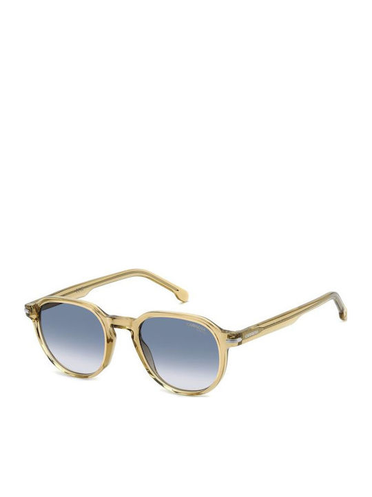 Carrera Unisex Sunglasses With Brown Horn-Rimmed Frame And Grey Lens 376/S TUI/08