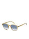 Carrera Unisex Sunglasses With Brown Horn-Rimmed Frame And Grey Lens 376/S TUI/08